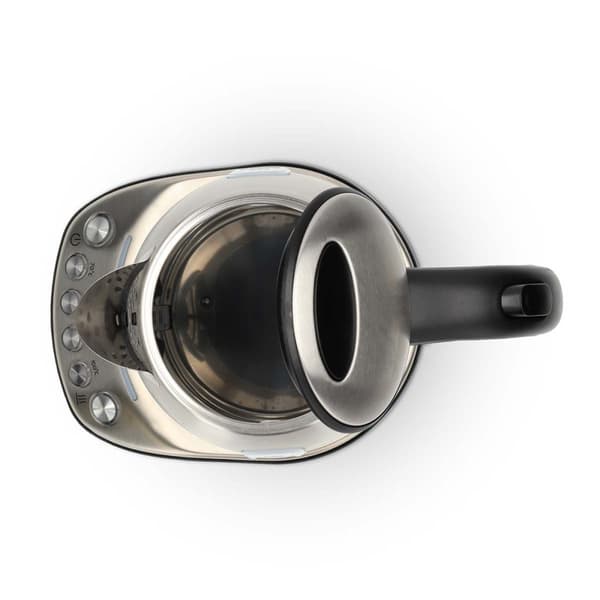 Nedis SmartLife Vedenkeitin | Wi-Fi | 1.7 l | Ruostumaton Teräs | 70,80,90,100 °C | Lämpötilailmaisin | Pyörivä 360 astetta | Piilotettu lämmityseleme