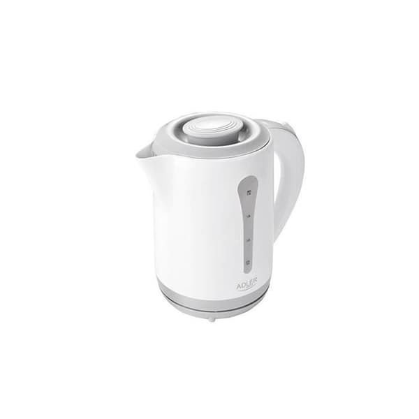 Plastvattenkokare - AD1244 - Vit - 2,5L - 2200W - Ljusindikator