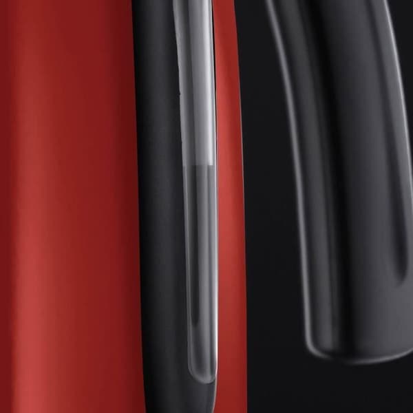Vattenkokare - RUSSELL HOBBS - 20412-70 - Röd - 2400W - 1,7L - Snabbkokningszoner - Anti-kalkfilter