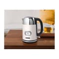 Miniatyrbild 6 av 6: Bouilloire MUSE 1,7 L 2200W trådlös med svängbar bas 360° kräm/inox MS020SC