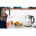 Miniatyrbild 2 av 6: Bouilloire MUSE 1,7 L 2200W trådlös med svängbar bas 360° kräm/inox MS020SC