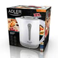 Miniatyrbillede 4 af 7: Kedel Adler AD 1244 Hvid Plastik 2200 W 2,5 L