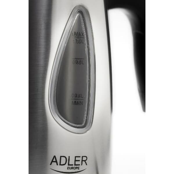 Vattenkokare Adler AD 1203 Silvrig Rostfritt stål 1630 W 1 L