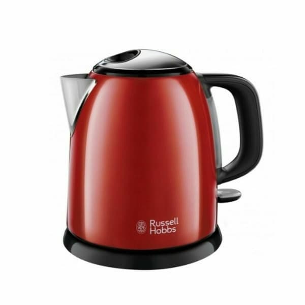 Vannkoker Russell Hobbs 24992-70 1 L 2400W Rød Rustfritt stål Plast/Rustfritt stål 2400 W 1 L