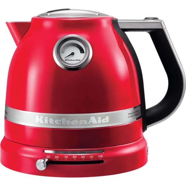 Elektrisk vattenkokare - KÖKSHJÄLP - Artisan 5KEK1522EER - Röd - 1,5L - 2400 Watt - Anti-kalksystem