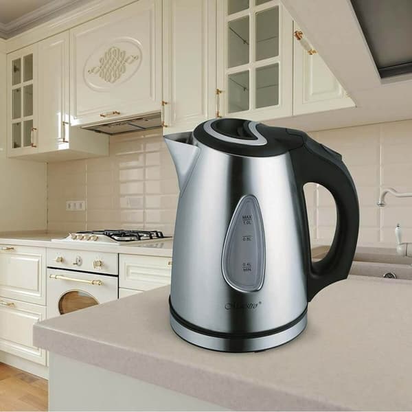 Kedel Feel Maestro MR-029New Hvid Sort Rustfrit stål 1600 W 1 L
