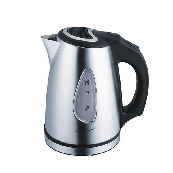 Kedel Feel Maestro MR-029New Hvid Sort Rustfrit stål 1600 W 1 L