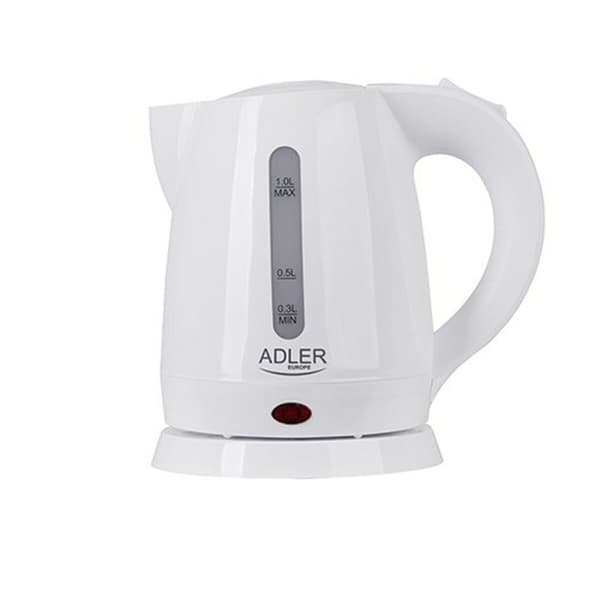 Kedel Adler AD 1272 Hvid Hasselnød Plastik 1600 W 1 L