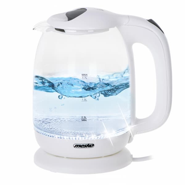 Mesko MS 1302 Vattenkokare 1,7L, Vit