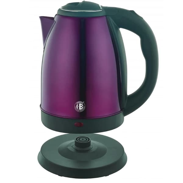 Herzberg HG-5011PUR: 1,8L 1500W vattenkokare i rostfritt stål - lila
