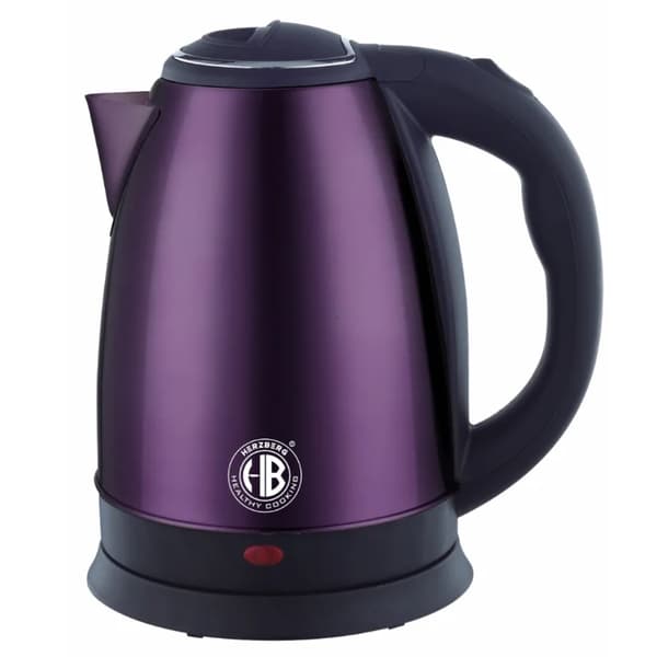 Herzberg HG-5011PUR: 1,8L 1500W vattenkokare i rostfritt stål - lila