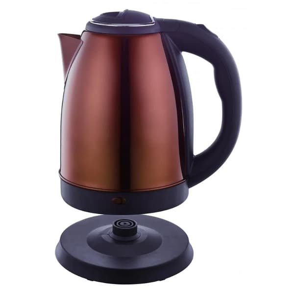 Herzberg HG-5011COP: 1,8L 1500W vattenkokare i rostfritt stål - koppar