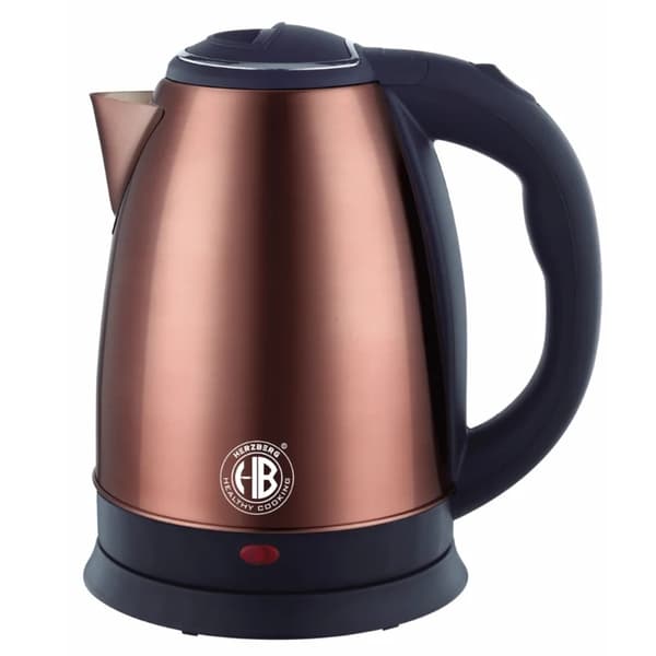 Herzberg HG-5011COP: 1,8L 1500W vattenkokare i rostfritt stål - koppar