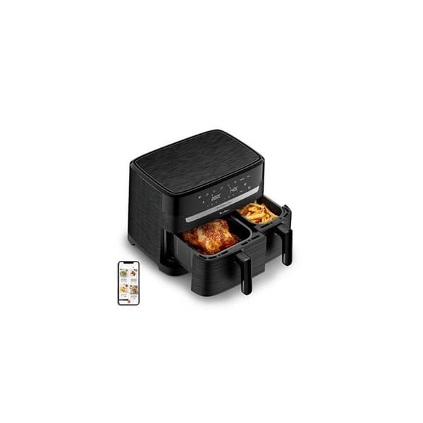 Moulinex oljefri fritös Moulinex Air Fryer Easy Fry Dubbel 2 lådor EZ901N20