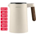 Miniatyrbillede 3 af 7: Kedel Concept RK3304 Vanilje Træ 1850-2200 W 1,5 L