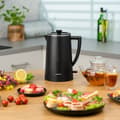 Miniatyrbild 5 av 11: Vattenkokare Zelmer ZCK8020B Svart Rostfritt stål Plast 1500 W 1,7 L