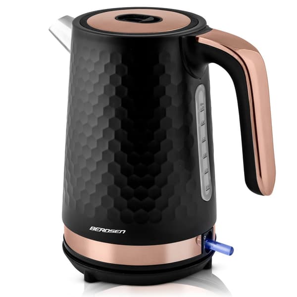 Berdsen BD-705 elkedel 1,7l, sort og kobber