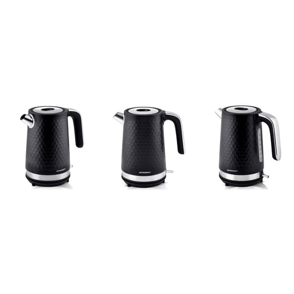 Berdsen BD-705 elkedel 1,7l, sort og sølv