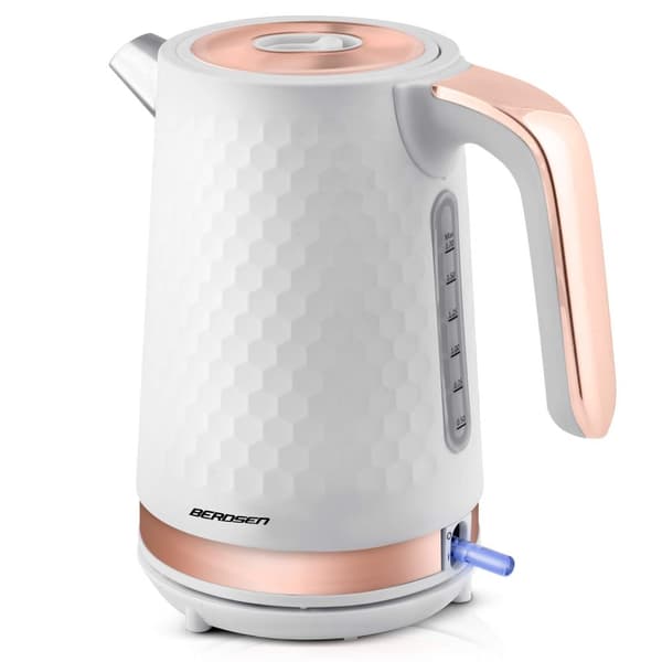 Berdsen BD-705 elkedel 1,7l, hvid og kobber
