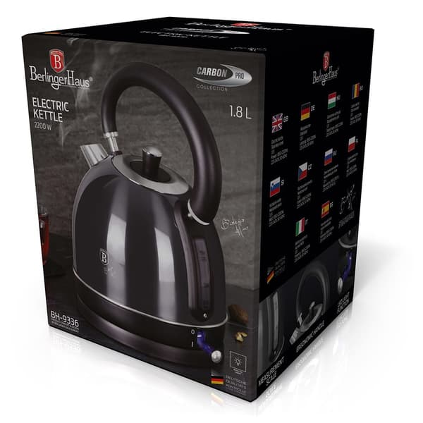 ELKEDEL 1,8L BERLINGER HAUS CARBON PRO BH-9336