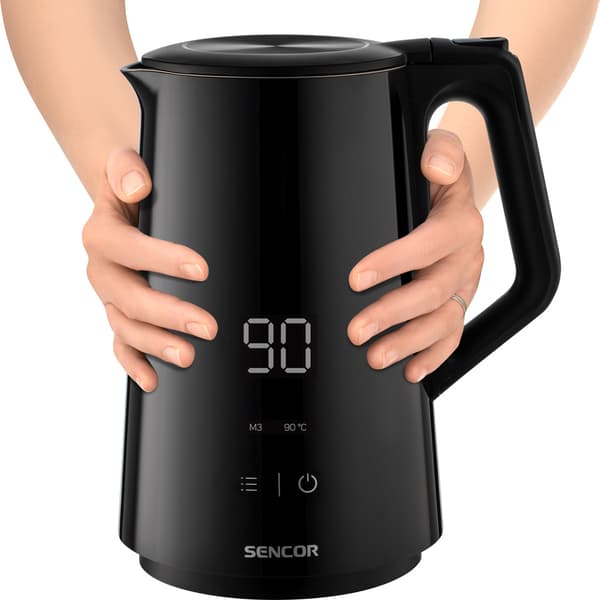 SENCOR Vattekokare med variabel temperaturinställning 40-80-90-100 °C