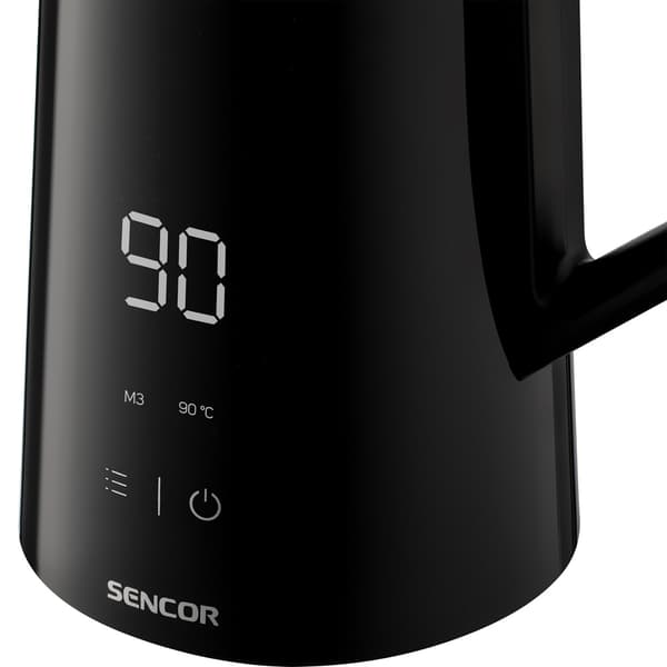 SENCOR Vattekokare med variabel temperaturinställning 40-80-90-100 °C