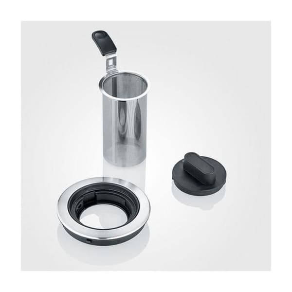 SEVERIN - Tekanna/vattenkokare - 1 L - 2200W - glas - rostfritt stål - 360° bas - 3473