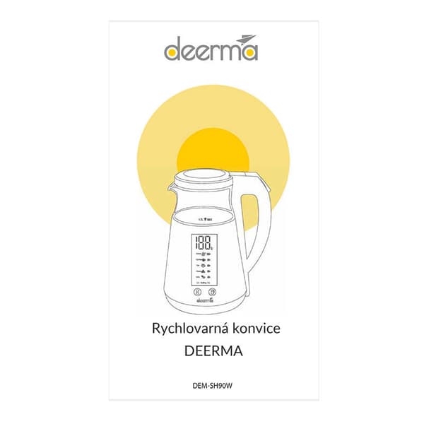 Deerma Vedenkeitin lämpötilansäätimellä 1,7 L 1700 W SH90W