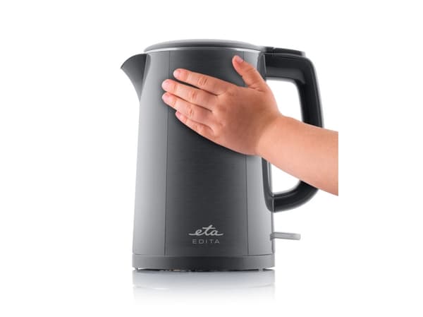 ETA Edita 8595 90020 - Vattenkokare - 1.5 liter - 2.2 kW - grå