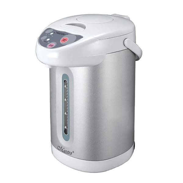 Vattenkokare Feel Maestro MR-084 Vit Grå Rostfritt stål Plast 750 W 4,5 L