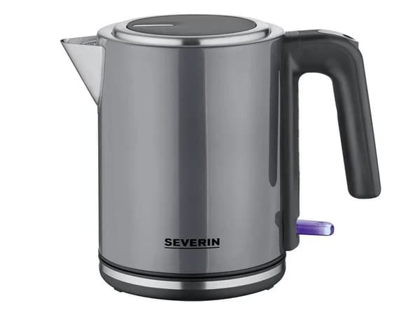Severin WK 9574, 2400 W, antrasiitti, musta, muovi, ruostumaton teräs, vesimittari, ylikuumenemissuoja, johdoton