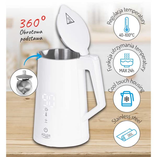 Adler Ad 1350 Strix Elkedel 1.7l 2200w