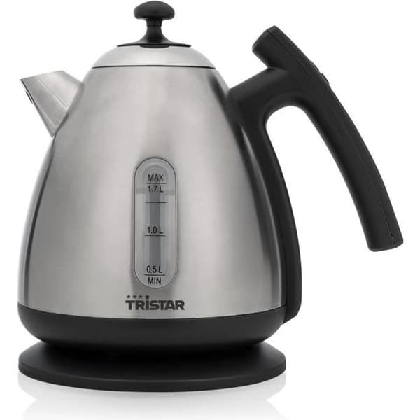 Tristar WK-3403 digital vattenkokare - 2200 W - Håll värmen - Rostfritt stål - 1,7 L