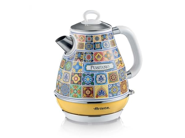 Ariete 2869/0P, 1,7 l, 2200 W, Flerfarget, Gult, Metall, Vannivåindikator, Overopphetingsbeskyttelse