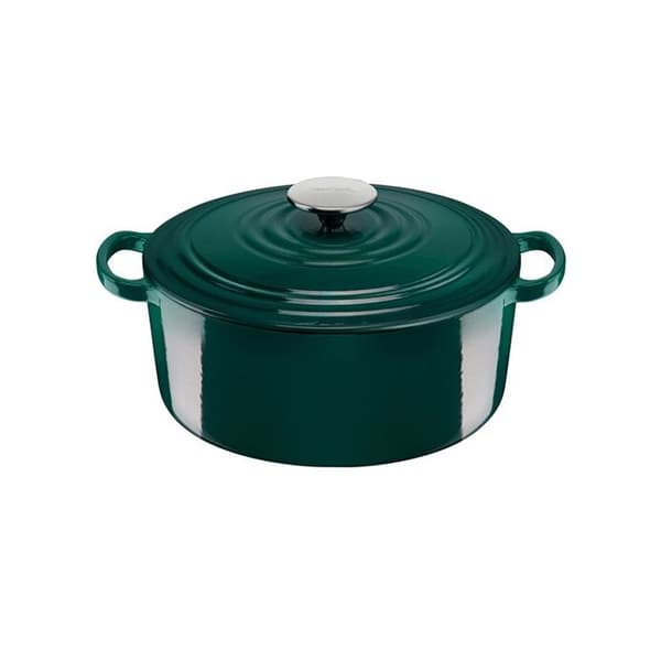 Cocotte Tefal Cocotte i gjutjärn rund 24 cm Skogsgrön