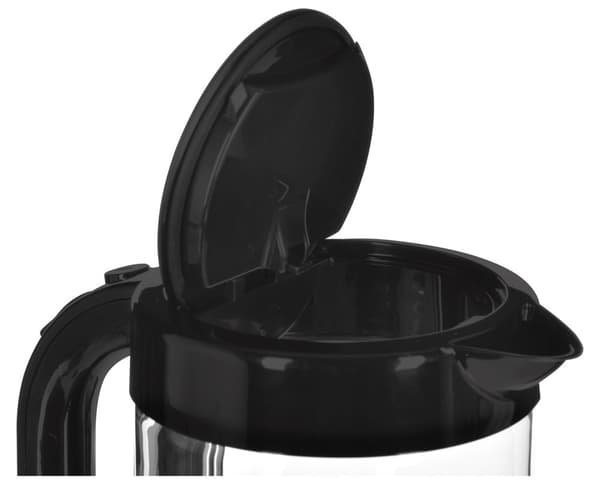 Bosch TWK70B03 vattenkokare 1,7 L 2400 W Svart, Transparent