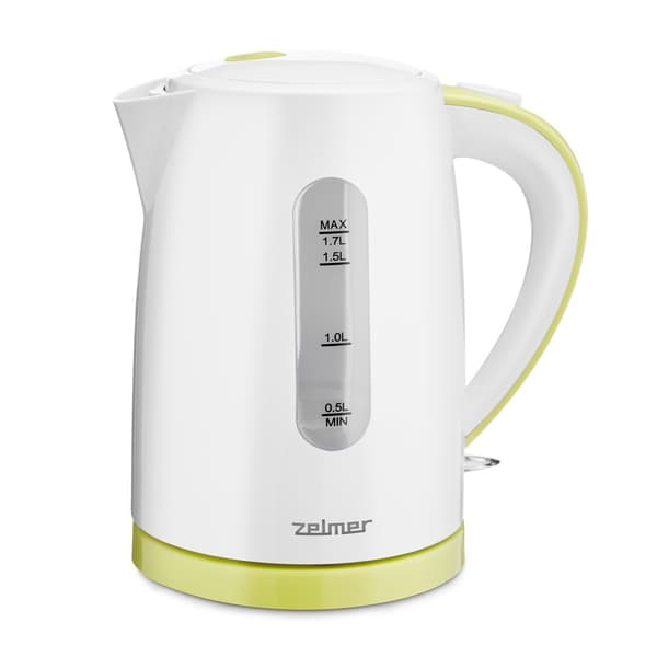 Zelmer ZCK7616L elkedel 1,7 L 2200 W Hvid, Gul