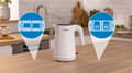 Miniatyrbild 3 av 10: Bosch TWK2M161 vattenkokare 1,7 l 2400 W vit