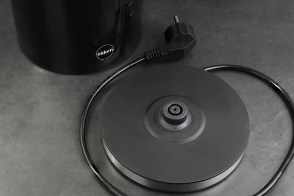 ELDOM Vattenkokare NEVO, 2200 W, 1,7 L, temperaturkontroll, plast + glas