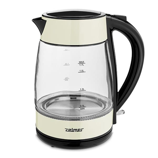 Zelmer ZCK8011I elkedel 1,7 L 2200 W Sort, Gul