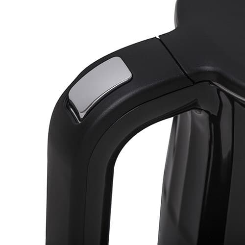 Adler AD 1350 1,7L temperaturstyrd LED-vattenkokare Svart