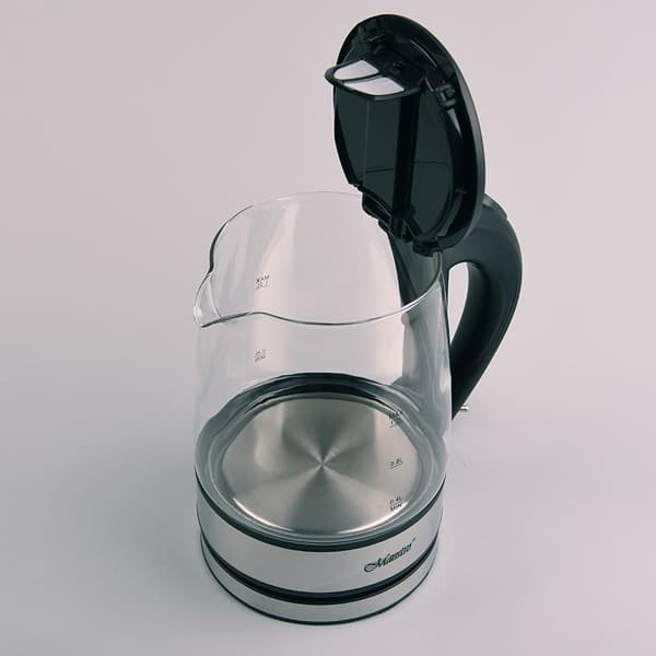 Feel-Maestro MR062 vattenkokare 1,2 L Svart, Transparent 1630 W