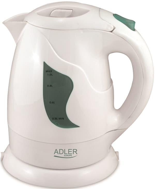 Adler AD 08 w vattenkokare 1 L 850 W Vit