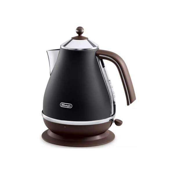 Vattenkokare - Delonghi - Icona Vintage - 2000 W - 1,7 L - Matt Svart