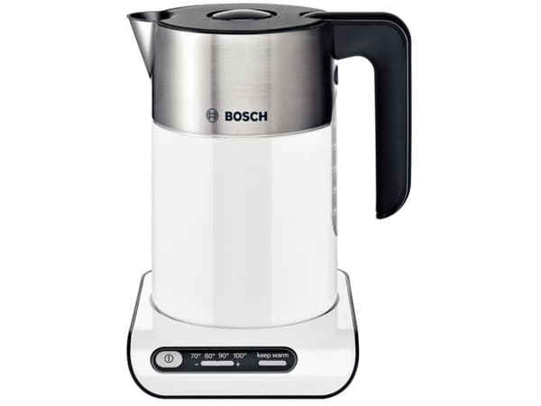 Bosch TWK8631GB, 1,5 l, 3000 W, Antrasitt, Hvit, Plast, Rustfritt stål, Vannivåindikator, Trådløs
