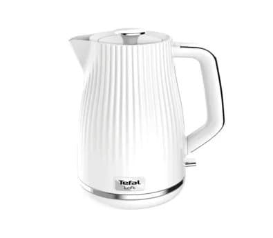 Tefal KO250130, 1,7 l, 2400 W, Vit, Överhettningsskydd