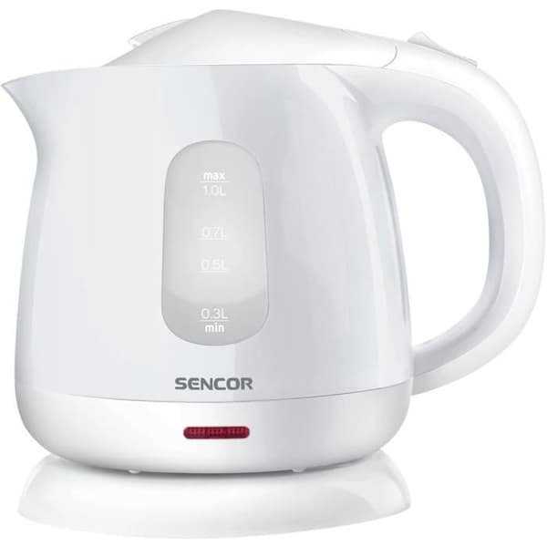 Vattenkokare - SENCOR - SWK 1010WH - 1100 W - 1 L - Vit