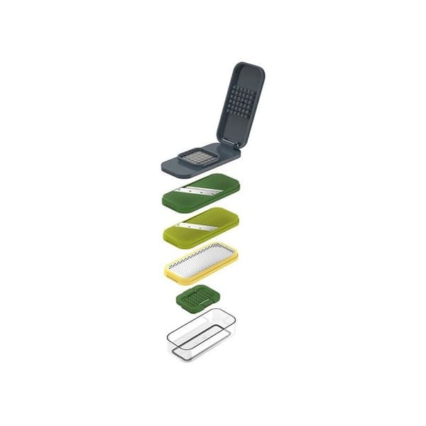 Joseph Joseph Multi-Prep Compact 4-i-1 kökstillbehörsset för hackning, rivning och skivning
