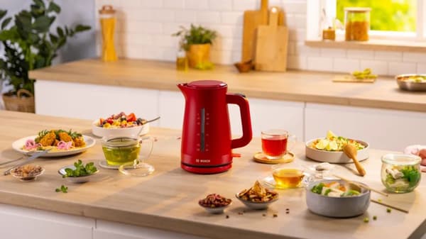Bosch TWK3M124 vattenkokare 1,7 L 2400 W Röd