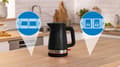 Miniatyrbild 7 av 10: Bosch TWK4M223 vattenkokare 1,7 L 2400 W Svart